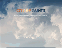 Tablet Screenshot of cityofsaints.com